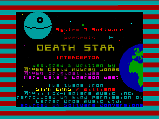 Death Star Interceptor — ZX SPECTRUM GAME ИГРА