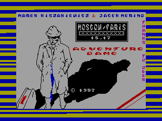 Moscow-Paris — ZX SPECTRUM GAME ИГРА