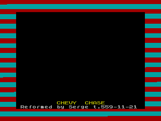 Chevy Chase — ZX SPECTRUM GAME ИГРА