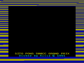 Sito Pons 500cc Grand Prix — ZX SPECTRUM GAME ИГРА