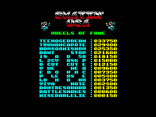 Skatin' USA — ZX SPECTRUM GAME ИГРА