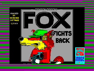 Foxx Fights Back — ZX SPECTRUM GAME ИГРА