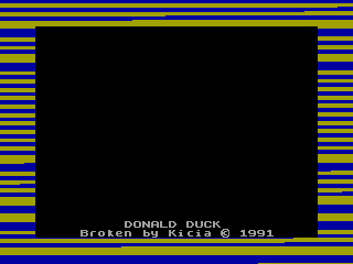 Donald's Alphabet Chase — ZX SPECTRUM GAME ИГРА