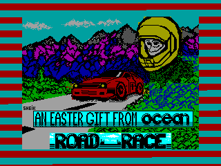 ROAD RACE — ZX SPECTRUM GAME ИГРА