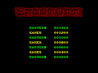 SHOOT-OUT — ZX SPECTRUM GAME ИГРА