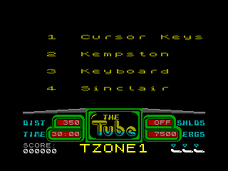 THE TUBE — ZX SPECTRUM GAME ИГРА