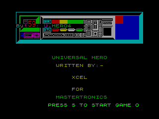 Universal Hero — ZX SPECTRUM GAME ИГРА