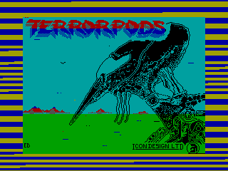 Terrorpods — ZX SPECTRUM GAME ИГРА