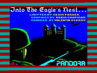 Into the Eagle's Nest — ZX SPECTRUM GAME ИГРА