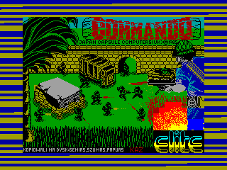 COMMANDO — ZX SPECTRUM GAME ИГРА