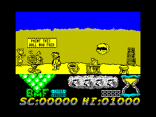 Flintstones, The — ZX SPECTRUM GAME ИГРА