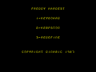 FREDDY HARDEST — ZX SPECTRUM GAME ИГРА