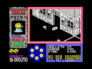 Gunfright — ZX SPECTRUM GAME ИГРА