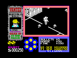 Gunfright — ZX SPECTRUM GAME ИГРА