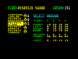 Laser Squad — ZX SPECTRUM GAME ИГРА