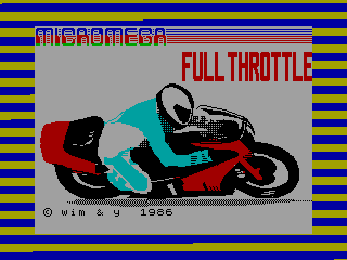 Full Throttle — ZX SPECTRUM GAME ИГРА