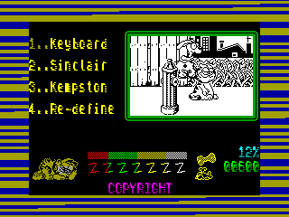 Garfield - Big, Fat, Hairy Deal — ZX SPECTRUM GAME ИГРА