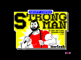 Geoff Capes Strong Man — ZX SPECTRUM GAME ИГРА