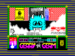 Gerry the Germ — ZX SPECTRUM GAME ИГРА