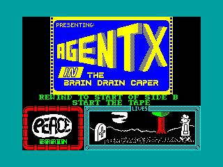 Agent X — ZX SPECTRUM GAME ИГРА