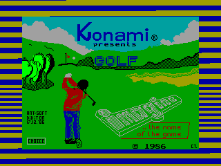 GOLF — ZX SPECTRUM GAME ИГРА