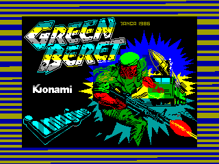 Green Beret — ZX SPECTRUM GAME ИГРА