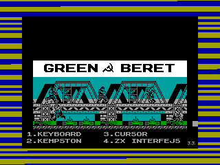 Green Beret — ZX SPECTRUM GAME ИГРА