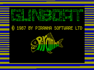 Gunboat — ZX SPECTRUM GAME ИГРА