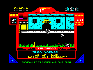 GUN FIGHTER — ZX SPECTRUM GAME ИГРА