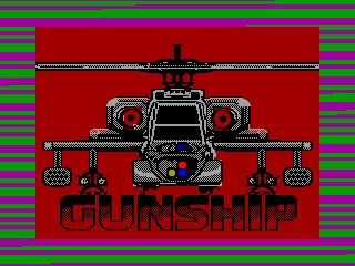 Gunship — ZX SPECTRUM GAME ИГРА