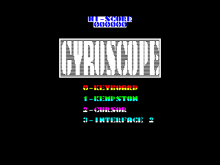 Gyroscope — ZX SPECTRUM GAME ИГРА