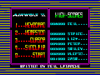 Airwolf II — ZX SPECTRUM GAME ИГРА