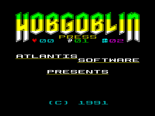 Hobgoblin — ZX SPECTRUM GAME ИГРА