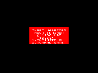 Ikari Warriors — ZX SPECTRUM GAME ИГРА