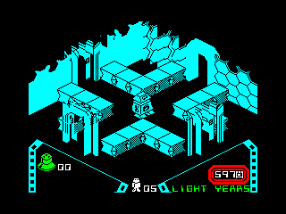 Alien 8 — ZX SPECTRUM GAME ИГРА