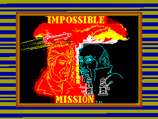 IMPOSSIBLE MISSION 1 — ZX SPECTRUM GAME ИГРА