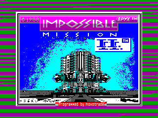 Impossible Mission II — ZX SPECTRUM GAME ИГРА