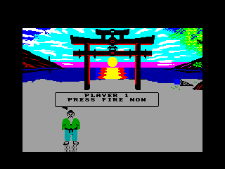 INTERNATIONAL KARATE + — ZX SPECTRUM GAME ИГРА