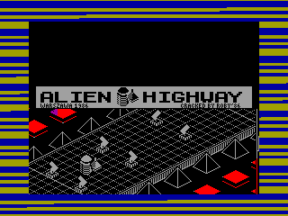 Alien Highway — ZX SPECTRUM GAME ИГРА