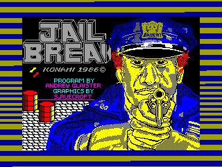 JAIL BREAK — ZX SPECTRUM GAME ИГРА