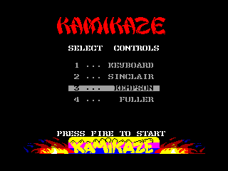 Kamakazi — ZX SPECTRUM GAME ИГРА