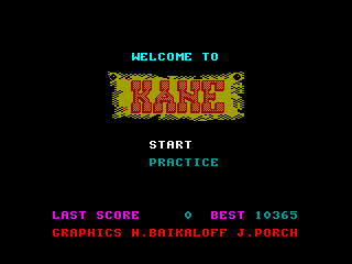 KANE — ZX SPECTRUM GAME ИГРА