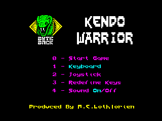 Kendo Warrior — ZX SPECTRUM GAME ИГРА