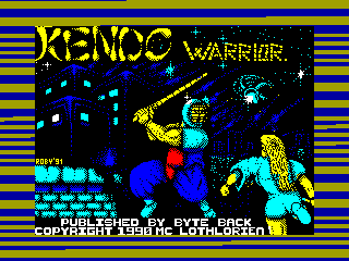 Kendo Warrior — ZX SPECTRUM GAME ИГРА