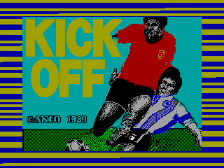 Kick Off — ZX SPECTRUM GAME ИГРА