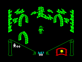 Knight Lore — ZX SPECTRUM GAME ИГРА