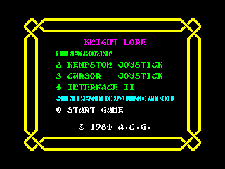 Knight Lore — ZX SPECTRUM GAME ИГРА