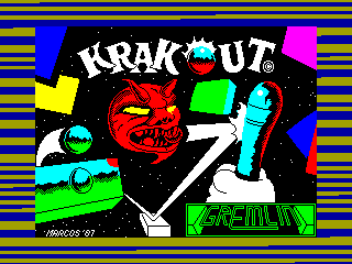 Krakout — ZX SPECTRUM GAME ИГРА