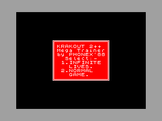 KRAKOUT 2 — ZX SPECTRUM GAME ИГРА