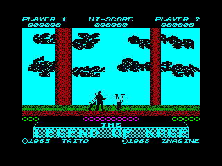 Legend of Kage — ZX SPECTRUM GAME ИГРА